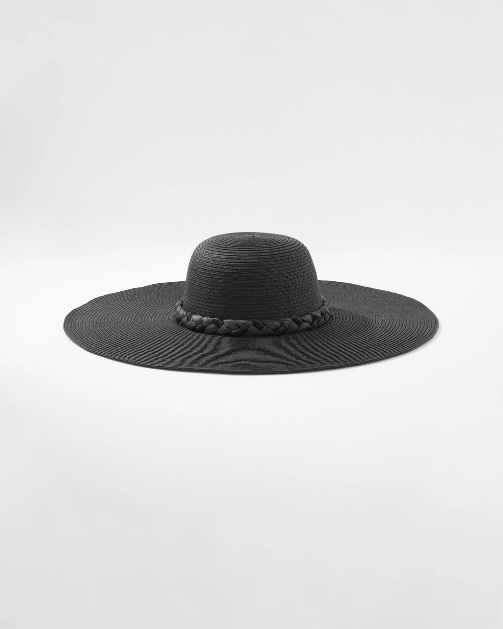 Braided Raffia Floppy Hat | White House Black Market